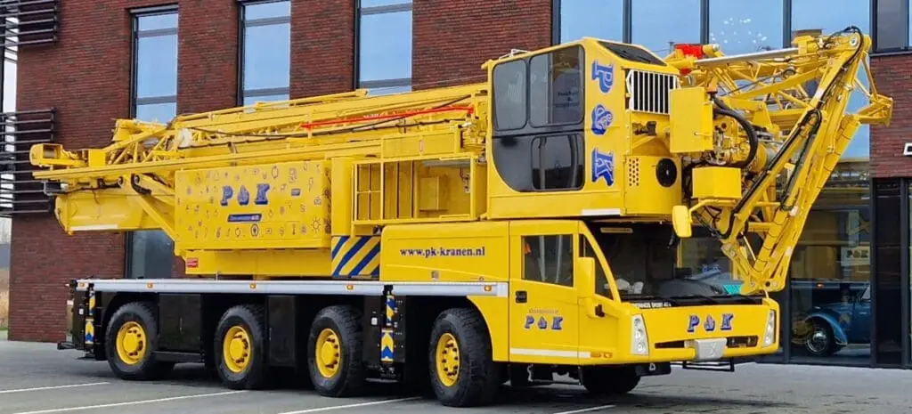 Hybride kraan van P&K Torenkraan huren