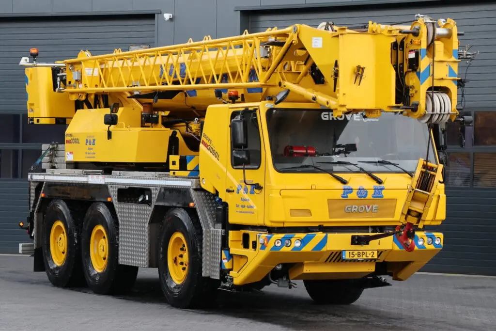 60 tons weg-/terreinkraan