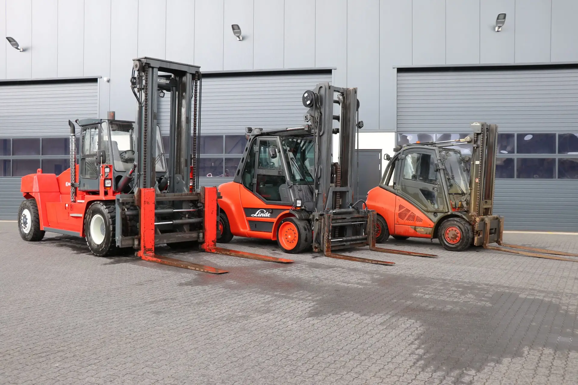Diverse heftrucks huren bij P&K