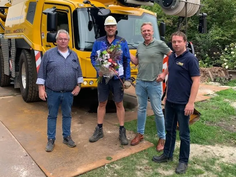 Collega Jan Boeve 25 jaar in dienst bij P&K