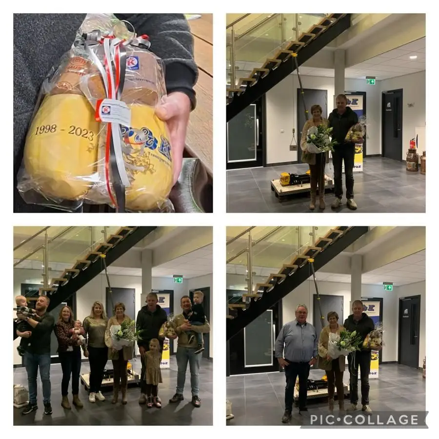 25 jaar in dienst arjan