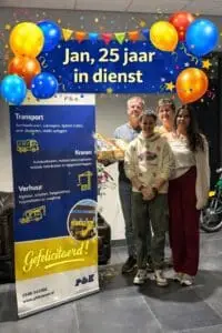 Jubilarissen bij P&K !! | P&K Kranen