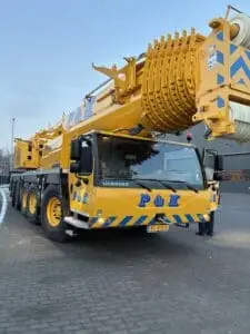 Januari 26 gelijk knallen bij P&K. 2X een Liebherr LTM 1230 5.1 | P&K Kranen