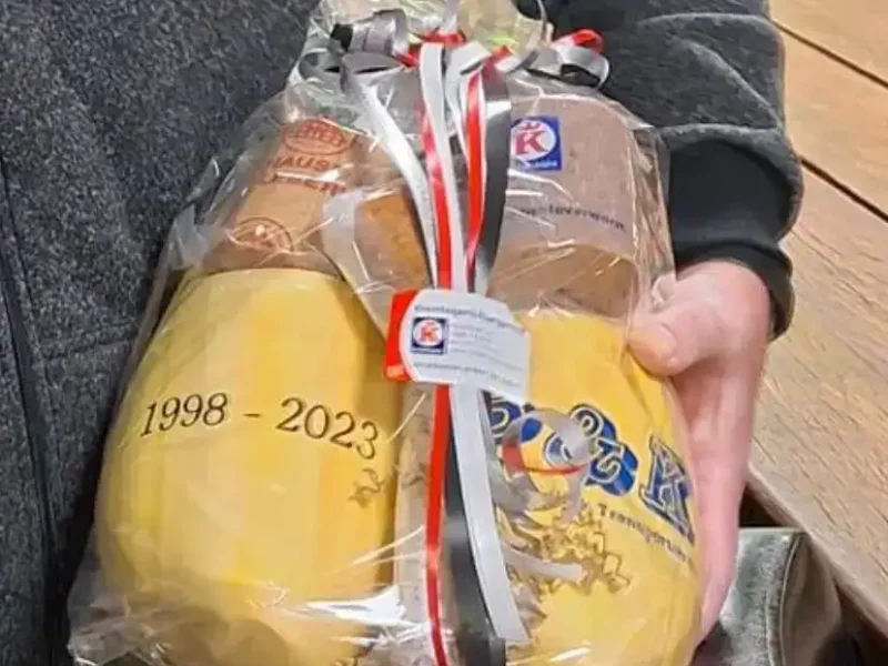 Cadeau voor een jubilaris van P&K