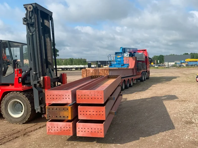 laden lossen